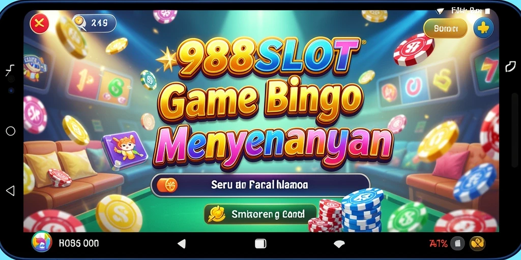 Tampilan gameplay Bingo yang seru dan interaktif di 988SLOT.