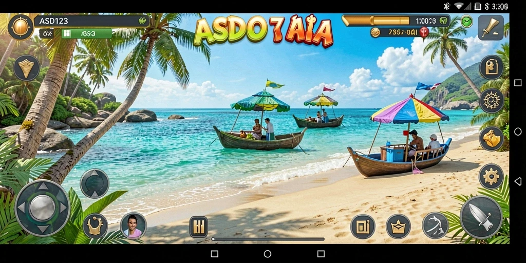 Tampilan gameplay ASD123 yang seru dan menghibur.