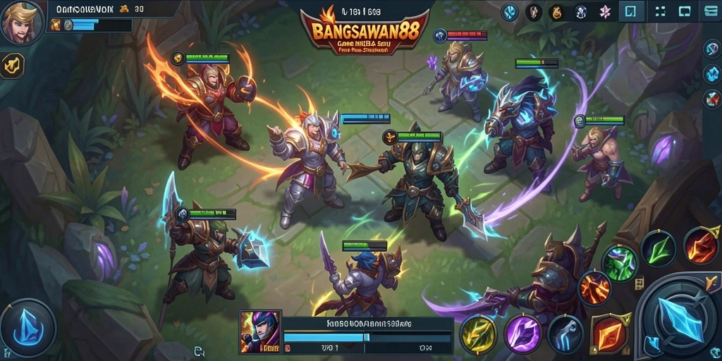 Tampilan menarik dari gameplay BANGSAWAN88 yang menegangkan.