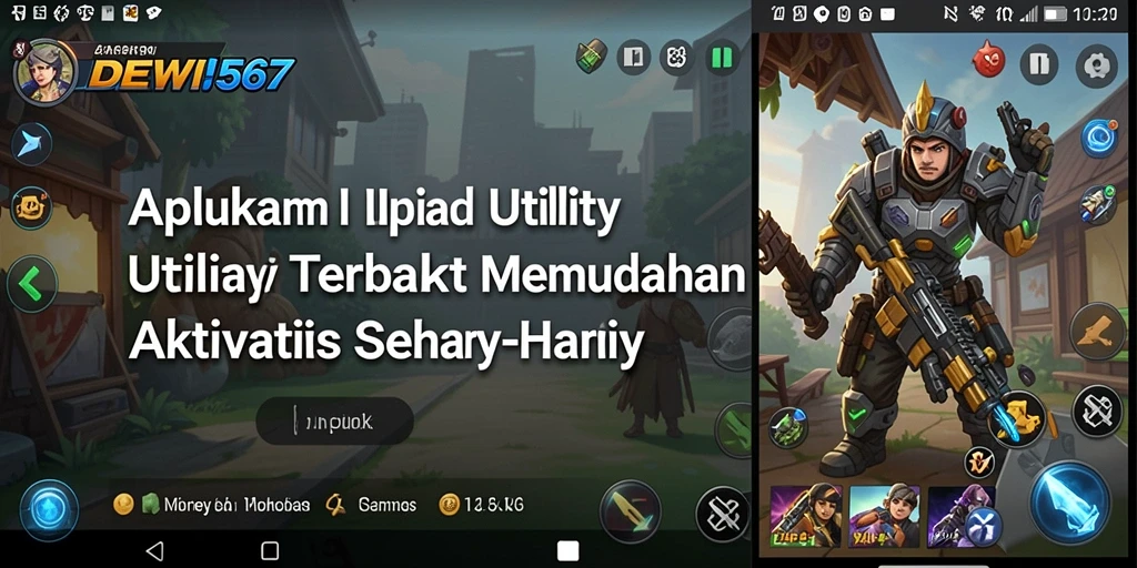 Tampilan antarmuka DEWI567 yang intuitif dan user-friendly.