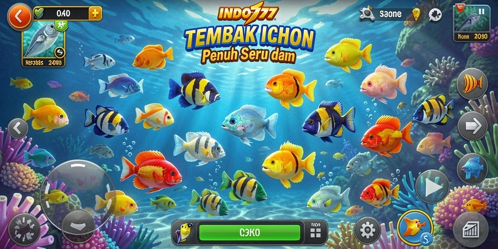Tampilan menarik dari gameplay Tembak Ikan INDO777 yang penuh aksi.