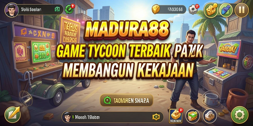 Tampilan gameplay Tycoon yang seru dan interaktif.