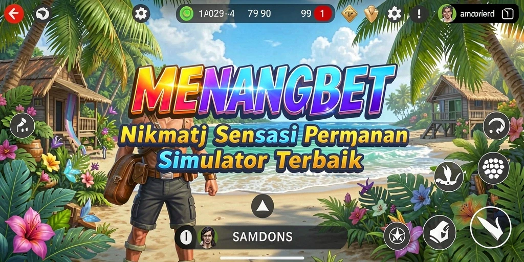 Tangkapan layar MENANGBET menampilkan aksi permainan simulation yang seru.