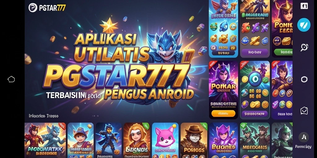 Screenshot dari PGSTAR777 menunjukkan antarmuka yang ramah pengguna untuk optimasi Utility.