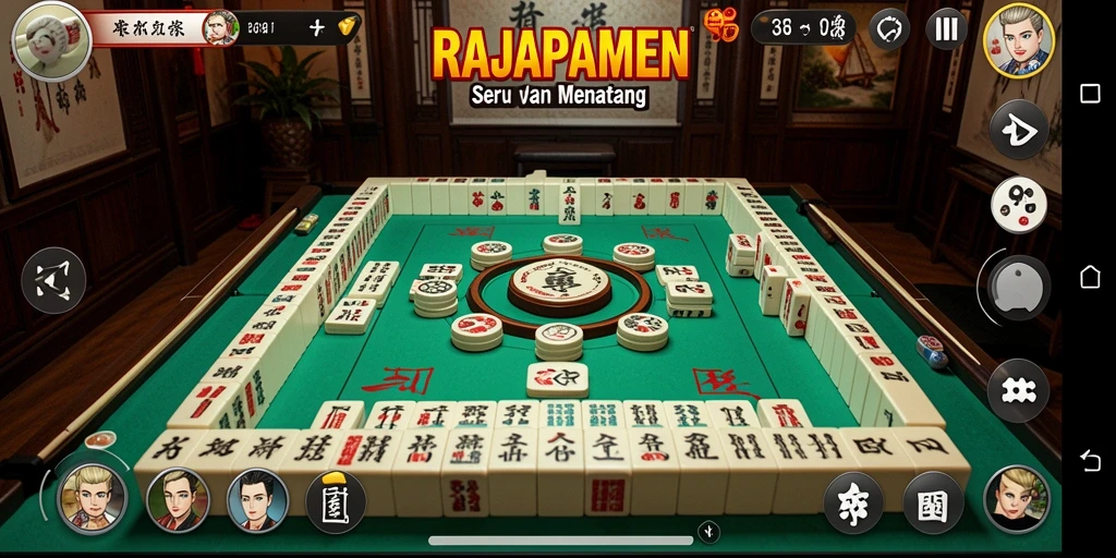 Tampilan gameplay seru dari RAJAPAMEN yang menantang.